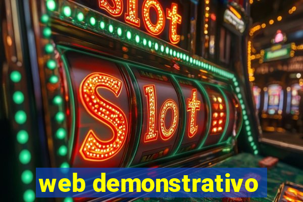 web demonstrativo